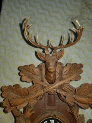 Black Forest Cuckoo Clock West Germany Please Read Discription 5