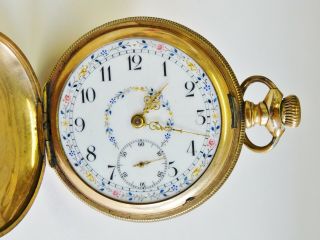 Early Elgin Illinois Pocket Watch Case Dueber Watch Co.  1778671 Parts 2