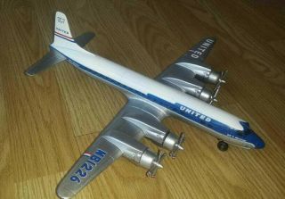 United Airlines Douglas Dc - 7 Aircraft Model