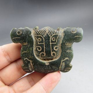 Chinese Jade,  Collectibles,  Hongshan Culture,  Jade,  Beast,  Pendant E669