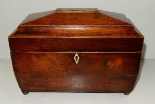 Antique Georgian Casket Tea Caddy