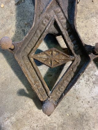 Antique Norvell Shapleigh Hardware Co Barn Door Hangers Norleigh Diamond 10” 4