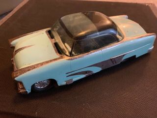 Vintage Irwin Tin Friction Car Bubble Top
