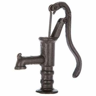 Small Decorative Non Table Top Cast Iron Farmhouse Water Pump 9 " Tall …