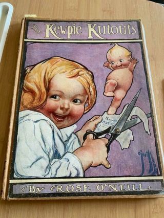 Antique Book - The Kewpie Kutouts By Rose O 