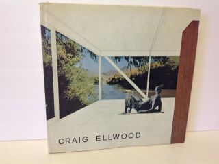 Craig Ellwood By Esther Mccoy W/dust Jacket 1968 Hard Cover Mid - Century Designs