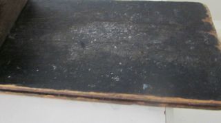 Antique boot jack.  Old black paint and great patina. 5