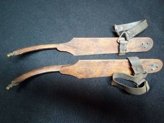 Ice Skates Old Rare Antiques Vintage Early 1800 