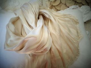Lucious Antique Softest Satin Fragment 29 " By 13 "
