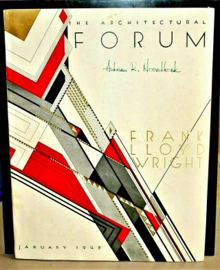 The Architectural Forum 1948 Frank Lloyd Wright Issue