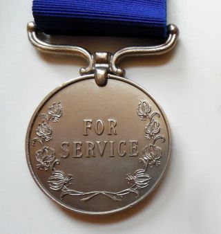 Rhodesian District Service Medal Named to D.  S.  A.  Dube M. 4