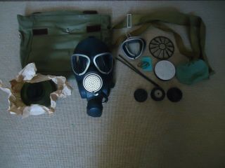 Gas Mask Pmk - 2 (gp7 - Vm) Full Set Russian Army Size 3