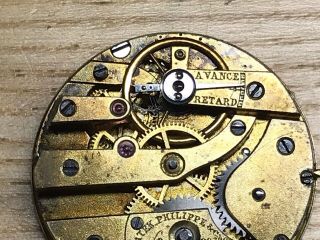 Patek Philippe Pocket Watch Movement Cylinder escapement 3