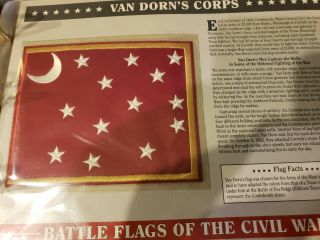 Van Dorns Corps Battle Flags Of The Civil War Patch