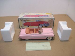Vintage Pink Cadillac Convertible 1950 