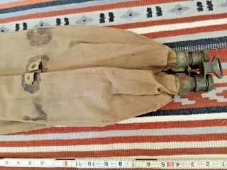 WW2 US Navy Inflatable Life Preserver Belt Made by Rubber Co December 1943. 8