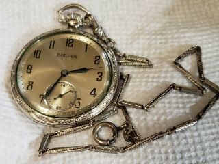 Vintage Bulova Pocket Watch