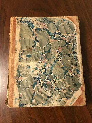 Medical Recipe Book,  Handwritten Mid 19th Century,  Dr.  Elijah P Baker Aurora Ny