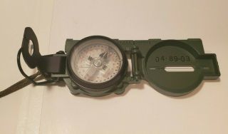 SANDY 183 US ARMY MILITARY COMPASS 13 Nov 86 STOCKER & YALE MAGNETIC 4