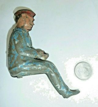 Large C1905 - 20 Hand Painted Toy Auto Driver Possibly Marklin,  Carette Or Bing