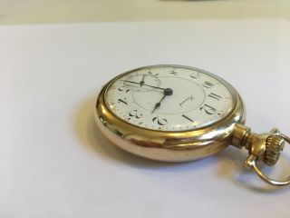 E Howard 14K Gold Vintage Pocket Watch 17 Jewel 12