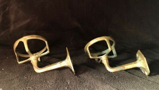 Antique Brass Cup Holders Wall Mount Marine
