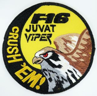 Usaf 80th Fs Fighter Squadron Juvat Viper Patch