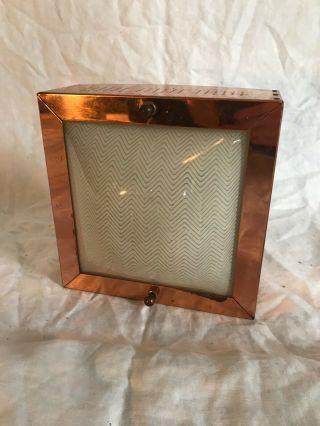 Vintage Mid Century Modern Pendant Light 7 " Wide & Tall