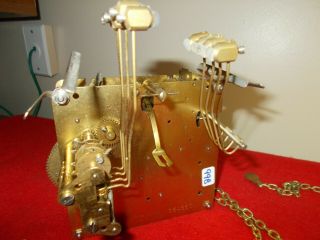 Vintage Heinz Jauch 77 8 Day Westminster Chime Chain Movement Complete