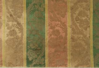 Late 18th or Early 19th C.  French Silk Woven Fabric (2452) 4