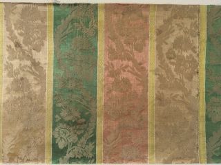 Late 18th or Early 19th C.  French Silk Woven Fabric (2452) 5