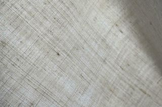 FRENCH HEMP SHEET 1800 ' s HAND SEWN HAND LOOMED ANTIQUE HEMP CHANVRE 91x76 M57 5