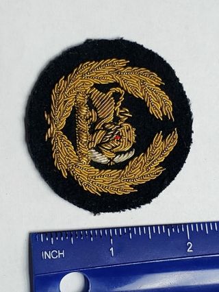 Rhodesian BSAP British Souh Africa Police Station Sergeant Rank Badge Patch Army 3