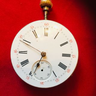 quarter repeater pocket watch movement for part only 5