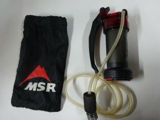 Msr Airspring Accumulator Water Purifier System Hiking - Camping - Survival