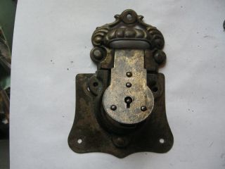 Antique Steamer Trunk Parts Brass Lock