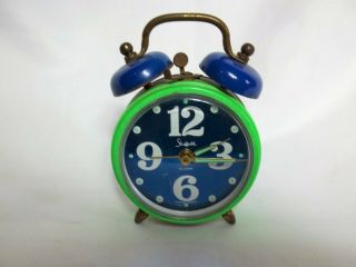 Sheffield Germany Wind - Up Vintage Alarm Clock -