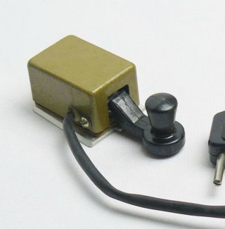 Vtg Soviet Russian Miniature Telegraph Morse Key Military Ham Radio Ussr