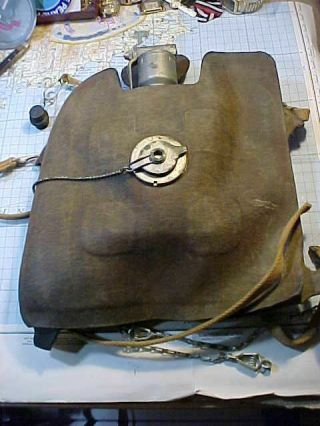 Wwii Rare Usn Momsen Lung Submarine Rescue Breathing Apparatus - 1941