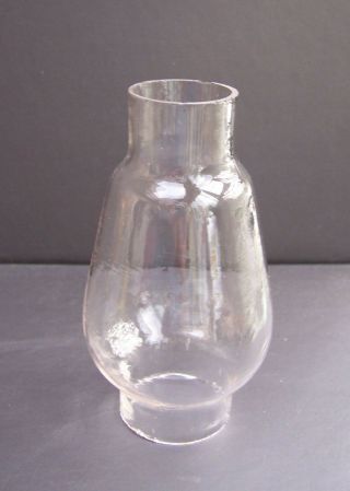 Small/miniature Clear Glass Oil Lamp Chimney,  33mm 1 1/4 " Fitter