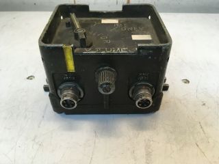 Military Radio Intercom Vic - 1 Control Box Olive Drab C - 2298/vrc