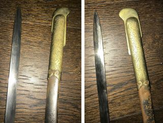 WWII Chinese Nationalist High - rank Officer Sword 10