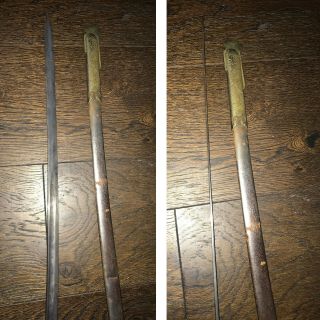 WWII Chinese Nationalist High - rank Officer Sword 11