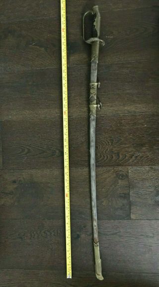 WWII Chinese Nationalist High - rank Officer Sword 2