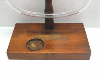 Antique 19th C.  Laboratory Scientific Wood & Glass Apparatus Instrument 3
