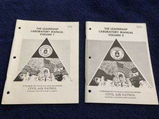 Civil Air Patrol 1980s Leadership Laboratory Manuals