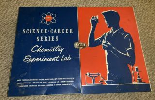 Vintage Gilbert Science Career Chemistry Experiment Lab Kit