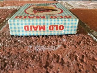 Vtg 1960s Fairchild OLD MAID Card Game COMPLETE w/ Rules EUC Great Images 6