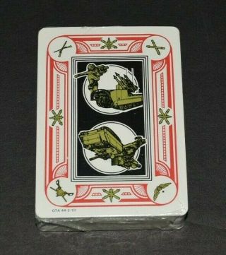 AIRCRAFT RECOGNITION PLAYING CARDS US ARMY TRAINING AIDS 1979 1 Pack 3