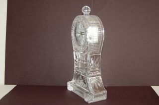 Vintage Crystal Legends Quarts,  lead crystal,  Pendulum Clock,  made in Taiwan 2